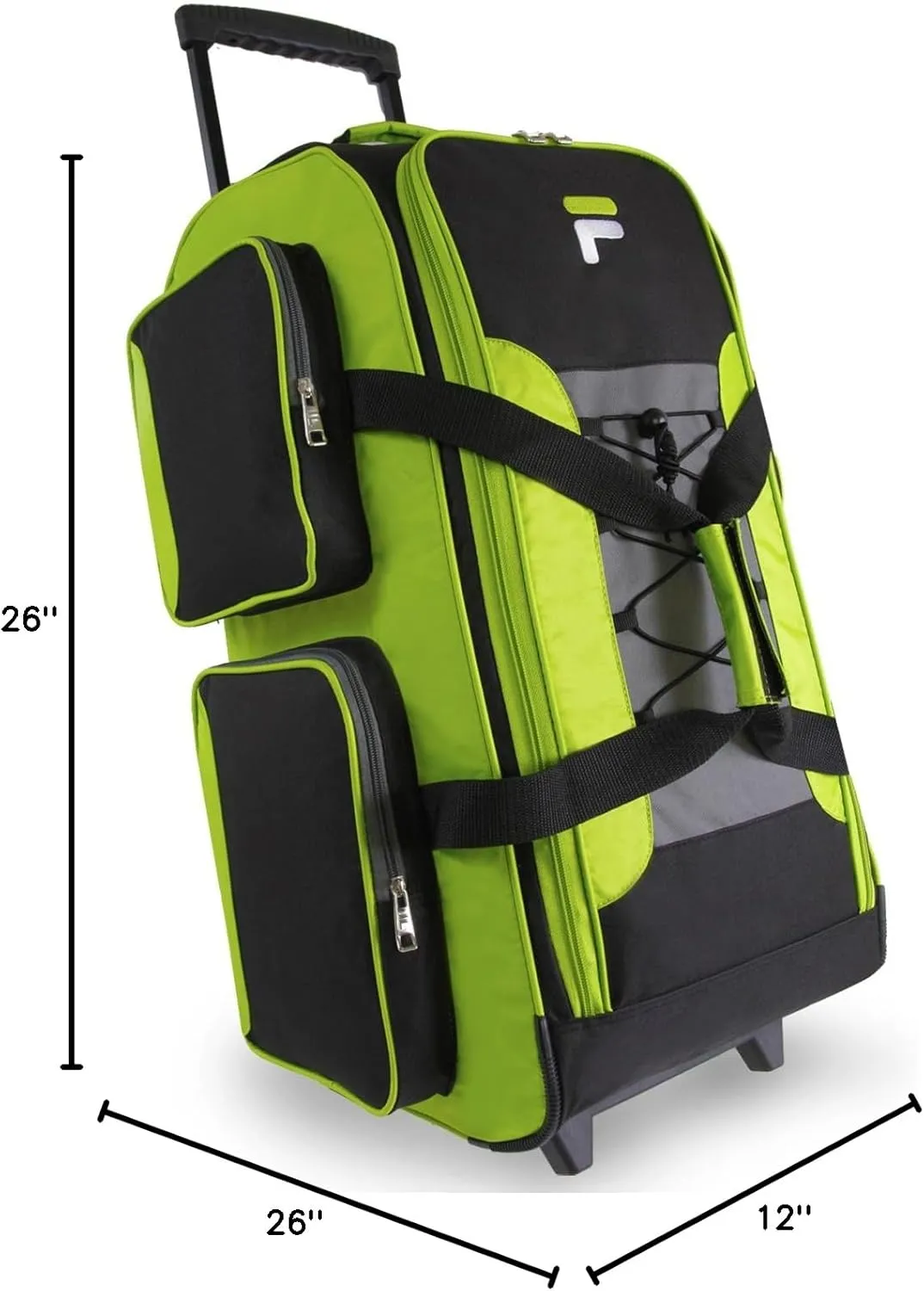 Fila 26" Lightweight Rolling Duffel Bag