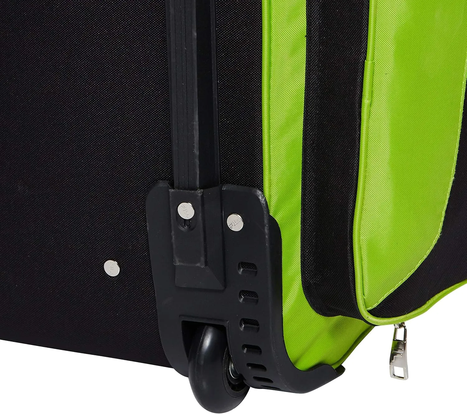 Fila 32" Lightweight Rolling Duffel, NEON Lime, One Size