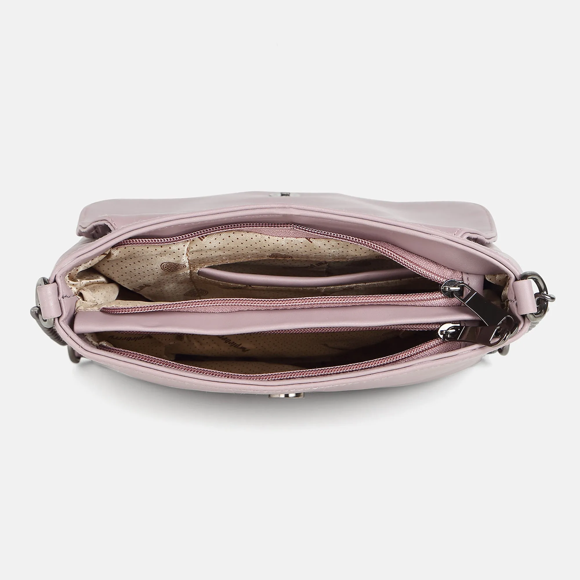 Fiza Light Pink Sling bag