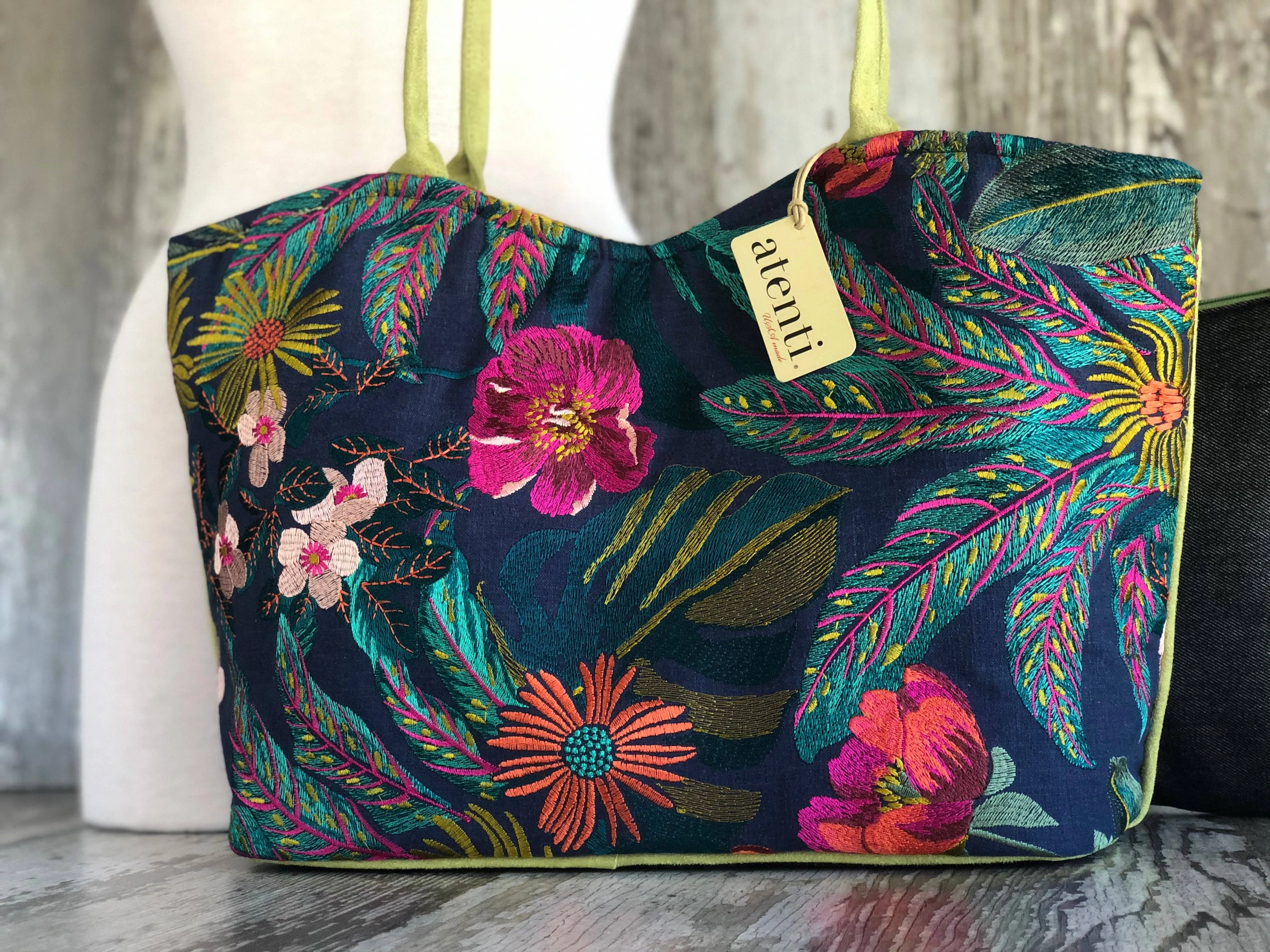 Floral Lolita with Matching Pouch