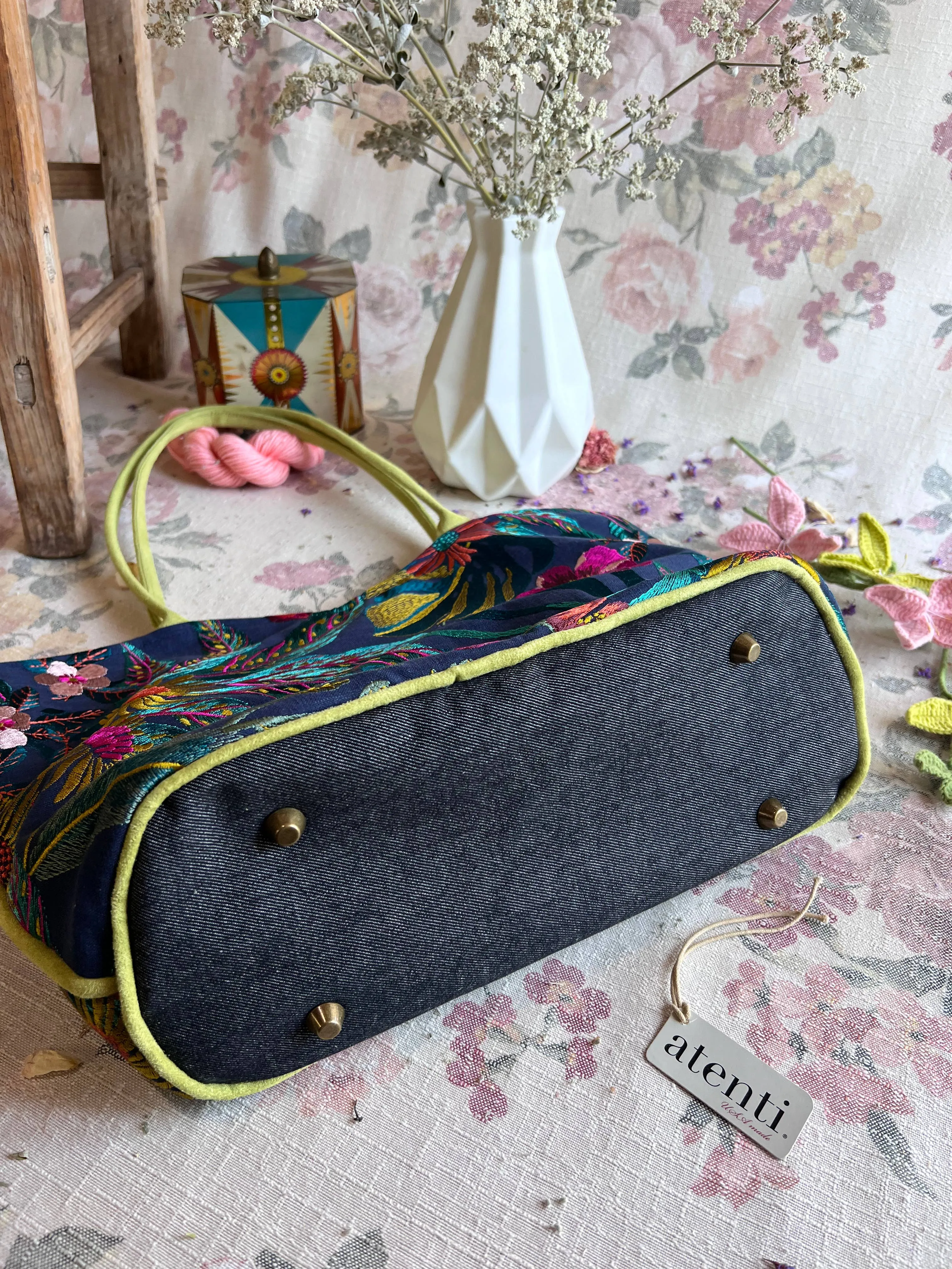 Floral Lolita with Matching Pouch