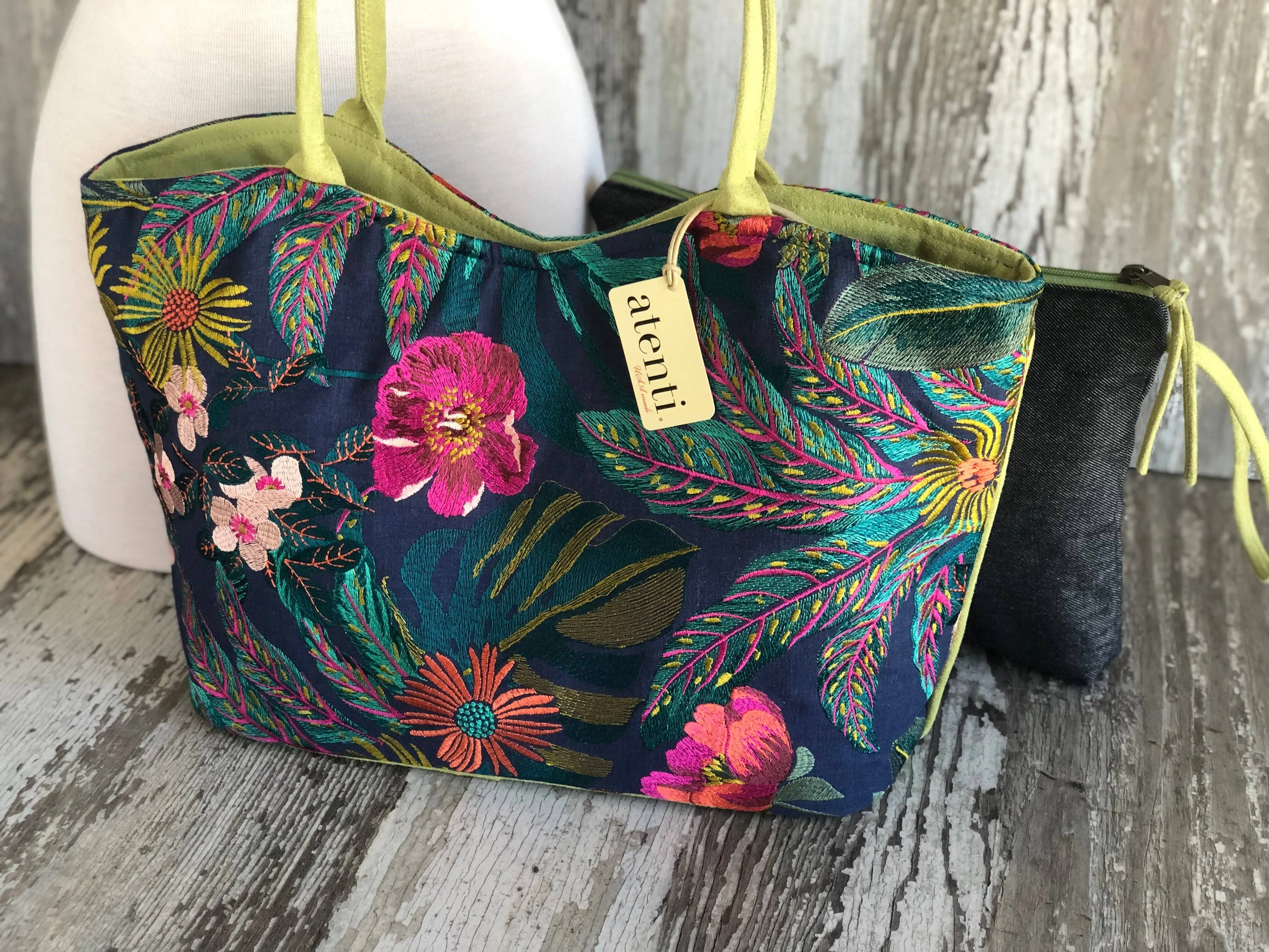 Floral Lolita with Matching Pouch
