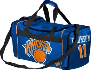 FOCO - NBA Officially Licensed Team and Player Duffel Gym Bag (Jalen Brunson - New York Knicks)