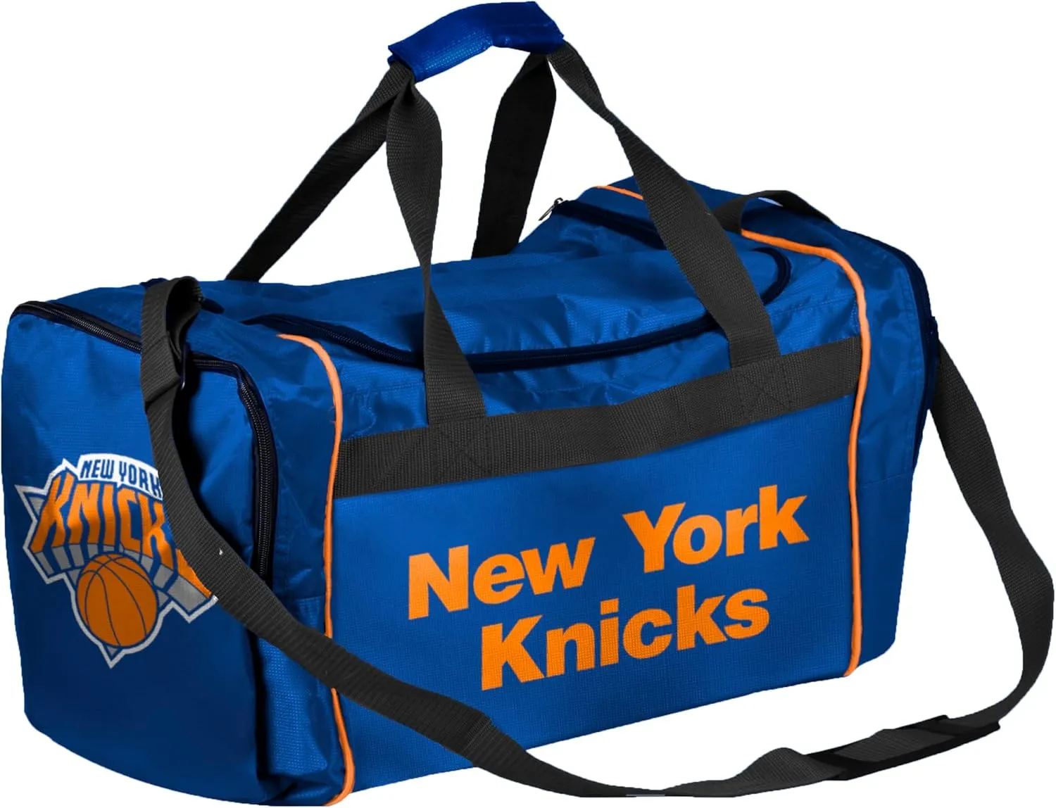 FOCO - NBA Officially Licensed Team and Player Duffel Gym Bag (New York Knicks)