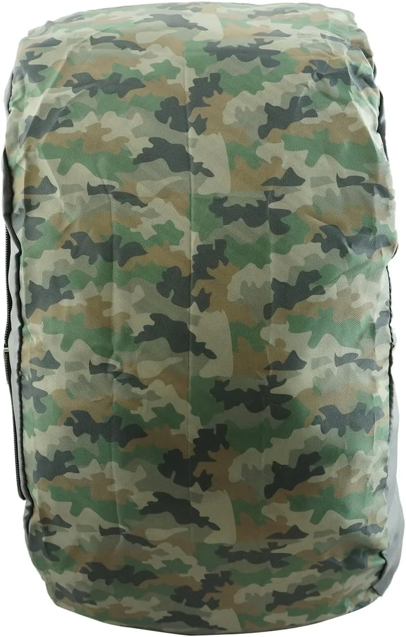 Foldable Backpack Duffel Bag Convertible Lightweight Gym Bag 2 in 1 Day Pack Military Camouflage Printed Pattern Army Camo