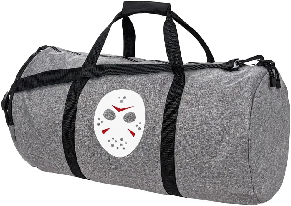 Friday The 13Th Simple Mask Lightweight Duffel Bag for Sports and Gym Packable for Travel
