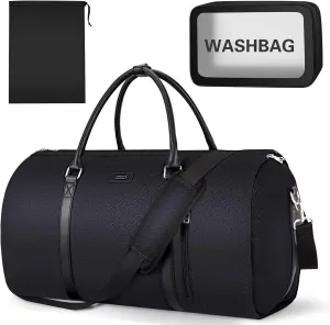 Garment Bag for Travel Convertible Carry On Garment Bag Large Travel Duffel Bags for Women 2 in 1 Hanging Suitcase Suit Travel Bags for Women & Men 3pcs Set