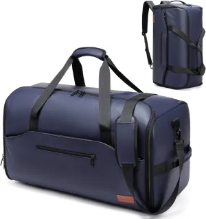 Garment Duffle Bags for Travel,Moulyan Convertible Garment Bag with Shoe Compartment,3 in 1 Waterproof Travel Suit Bag with Shoulder Strap for Men Women