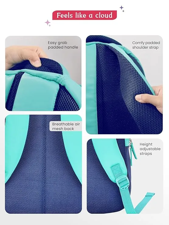 Genie Snowflake DLX 19" Backpack  - Teal
