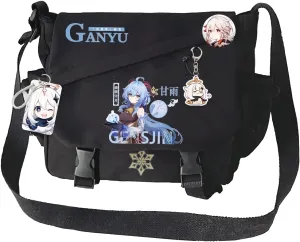Genshin Impact Crossbody Bag Xiao Single Shoulder Bag Handbag Adult Single Shoulder Backpack Bag
