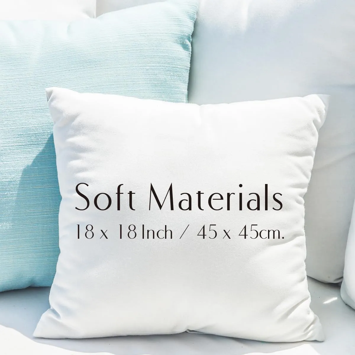 gfuhlre Pillow Covers,18x18 Throw Pillow Covers, Singer Fan Music Lover Song Album Gift Women Decorative Square Cushion Covers Pillowcase, Home Decorations for Sofa Couch Bed Chair Car