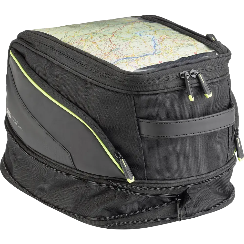 GIVI Tank Bag - 26 Liter - Black/Yellow Piping EA131