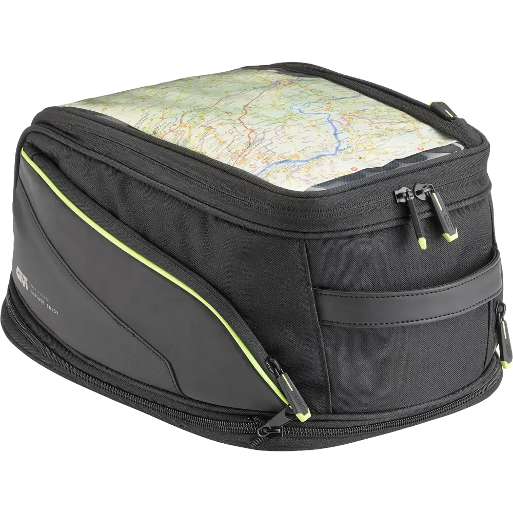 GIVI Tank Bag - 26 Liter - Black/Yellow Piping EA131