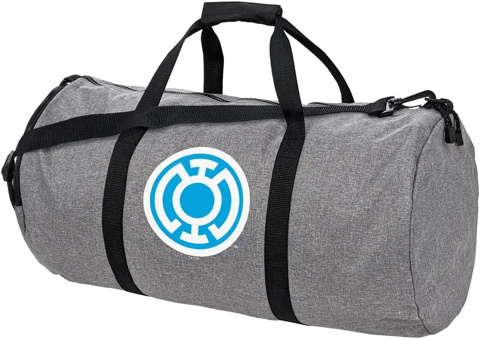 Green Lantern Core Blackest Night Blue Lantern Lightweight Duffel Bag for Sports and Gym Packable for Travel