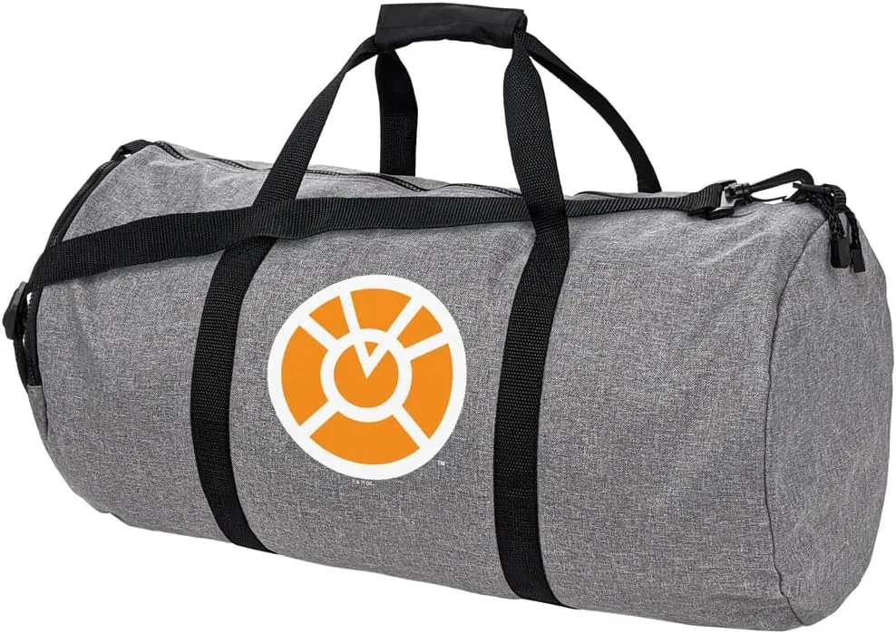 Green Lantern Core Blackest Night Orange Lantern Logo Lightweight Duffel Bag for Sports and Gym Packable for Travel