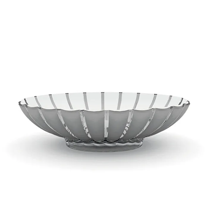 Guzzini Grey CENTERPIECE 'GRACE' 30cm 1pc