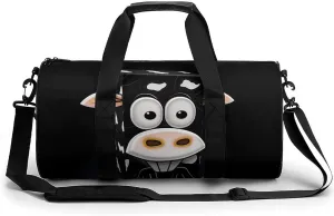 Gym Bag for Men Women Milk Carton Duffel Bag Overnight Bag with Compartment Gym Sackpac