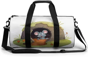 Gym Bag for Men Women The Hole Duffel Bag Overnight Bag with Compartment Gym Sackpac