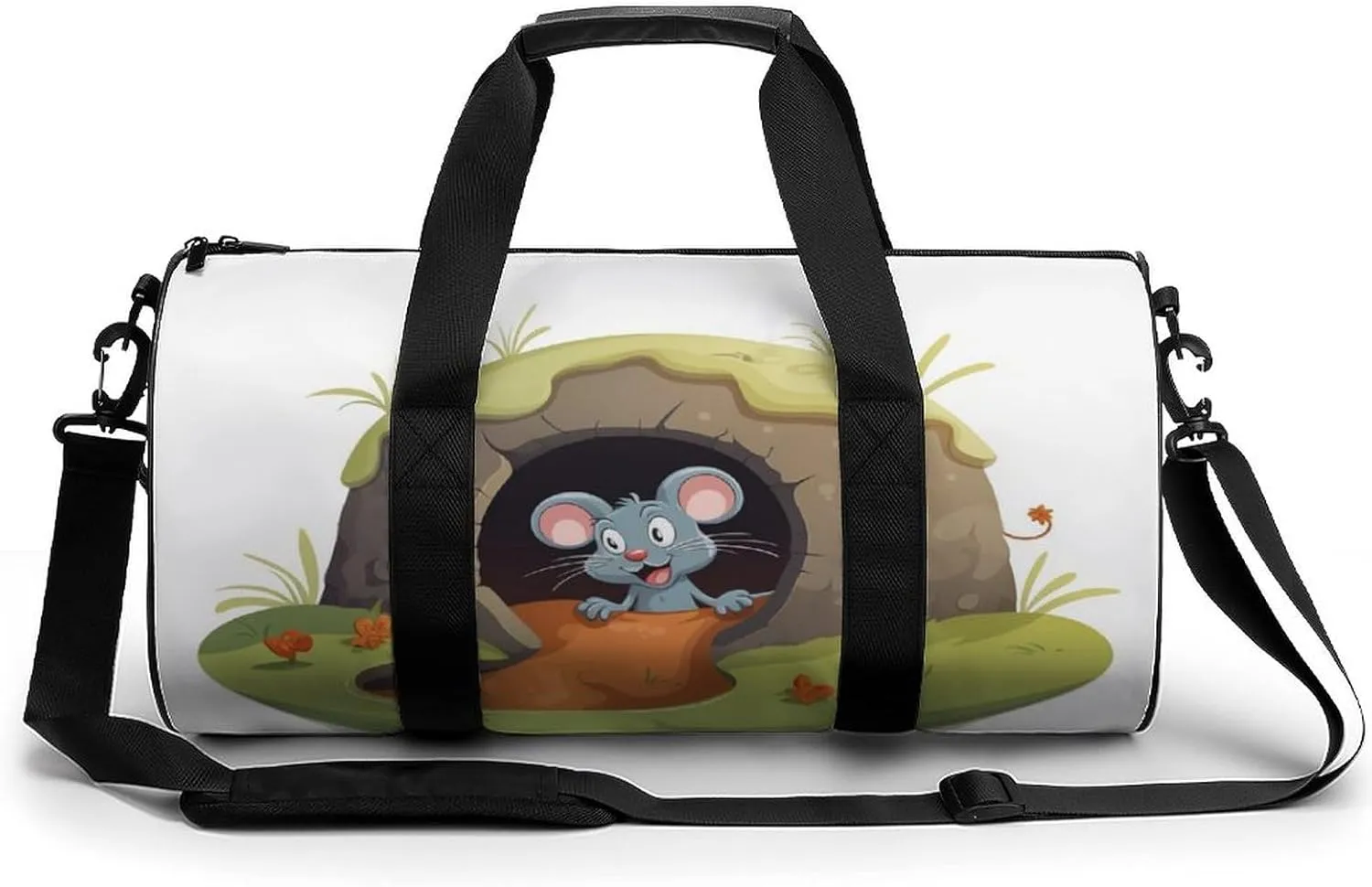Gym Bag for Men Women The Hole Duffel Bag Overnight Bag with Compartment Gym Sackpac