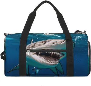 Gym Bag for Men Women Travel Duffle Bag Lightweight Weekender Duffel Bag Cool Ocean Fish Carry on Bag, style