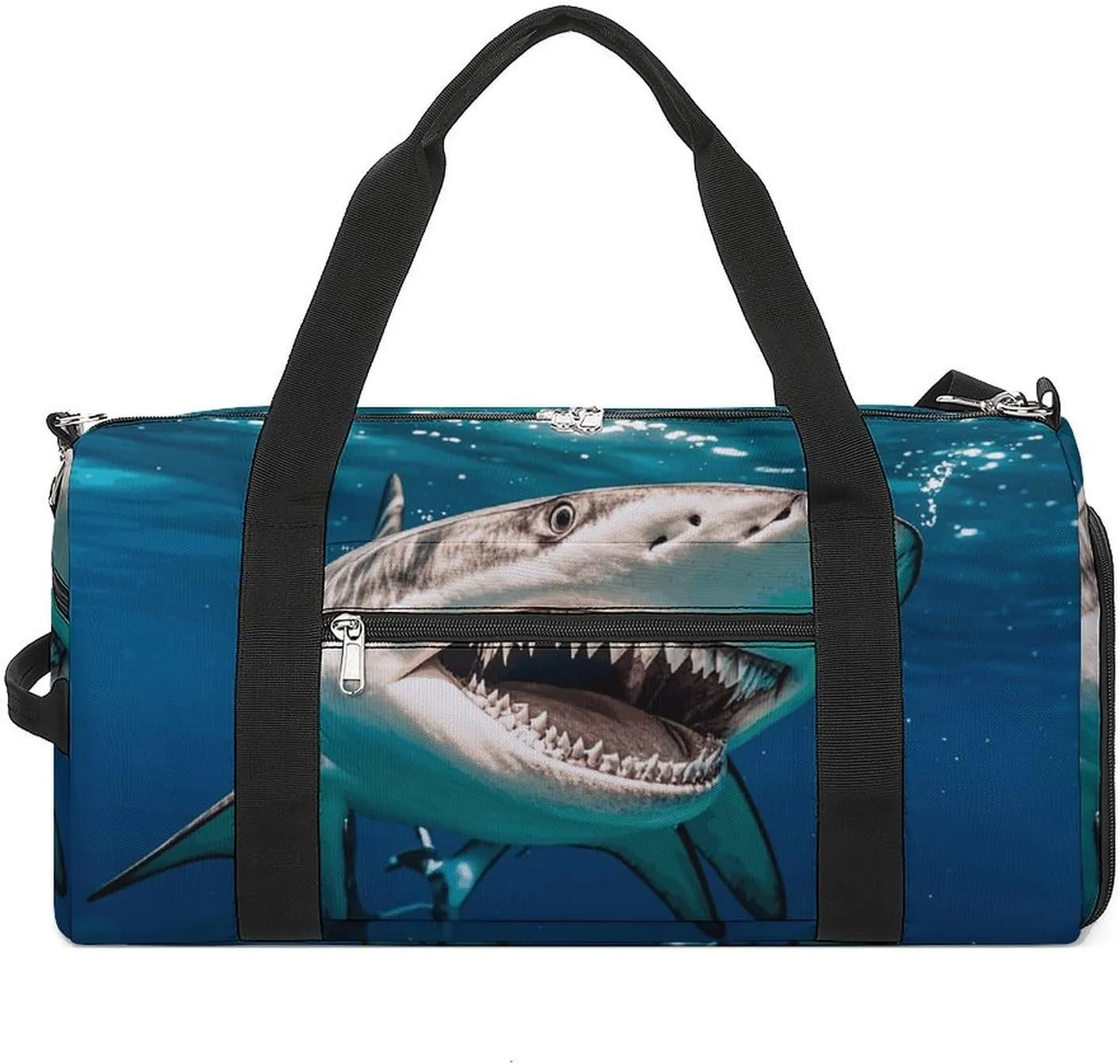 Gym Bag for Men Women Travel Duffle Bag Lightweight Weekender Duffel Bag Cool Ocean Fish Carry on Bag, style