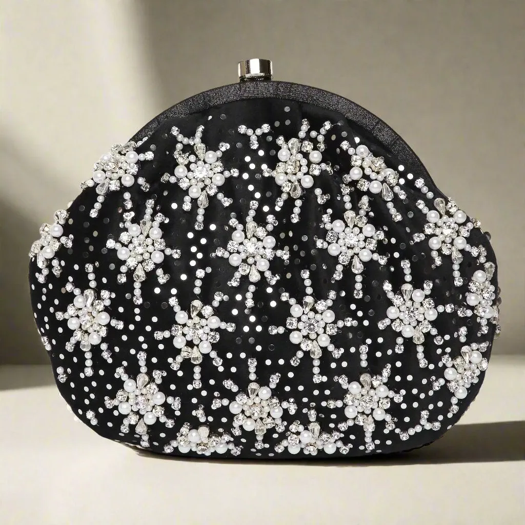 Heer Black Purse handbag