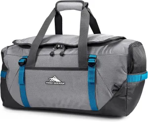 High Sierra Travel Bag, Steel Grey, Convertible Backpack/Duffel