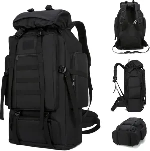 Hiking Daypack for Men Large Army Rucksack molle bag Military Tactical Backpack for Outdoor Traveling Camping