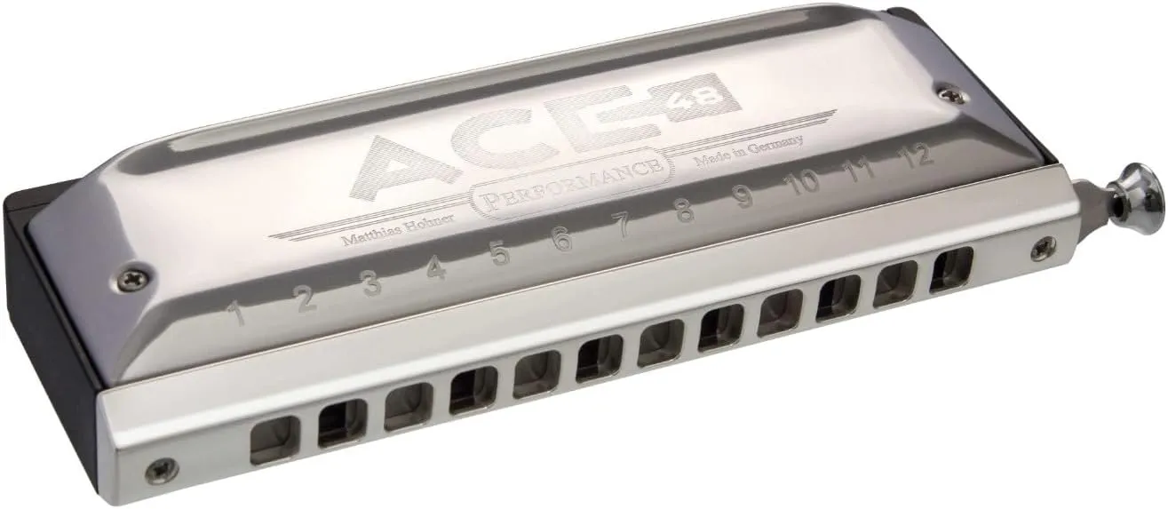 Hohner M754801 Ace 48 12-Hole Harmonica, Key of C