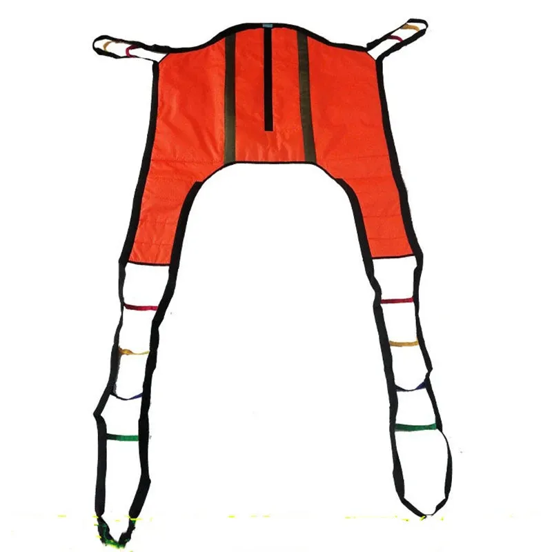Household Lift Sling Transfer Belt Bed Wheelchair Spreader Lifter Strip Blanket for Elderly Disabled Paralyzed Patient Shift Aid