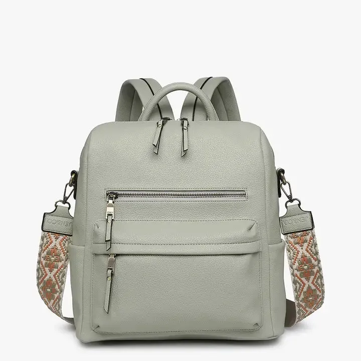 Jen & Co. Amelia Convertible Backpack w/ Guitar Strap
