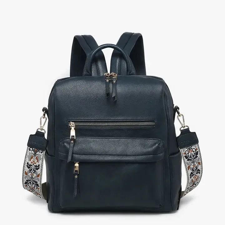 Jen & Co. Amelia Convertible Backpack w/ Guitar Strap