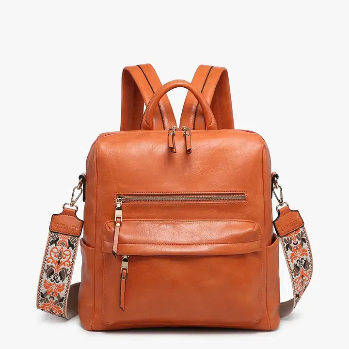 Jen & Co. Amelia Convertible Backpack w/ Guitar Strap