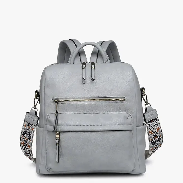Jen & Co. Amelia Convertible Backpack w/ Guitar Strap