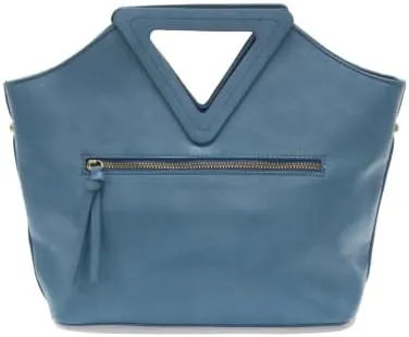 Joy Susan Women's Fashion Purse Sophie Triangle Handle Handbag