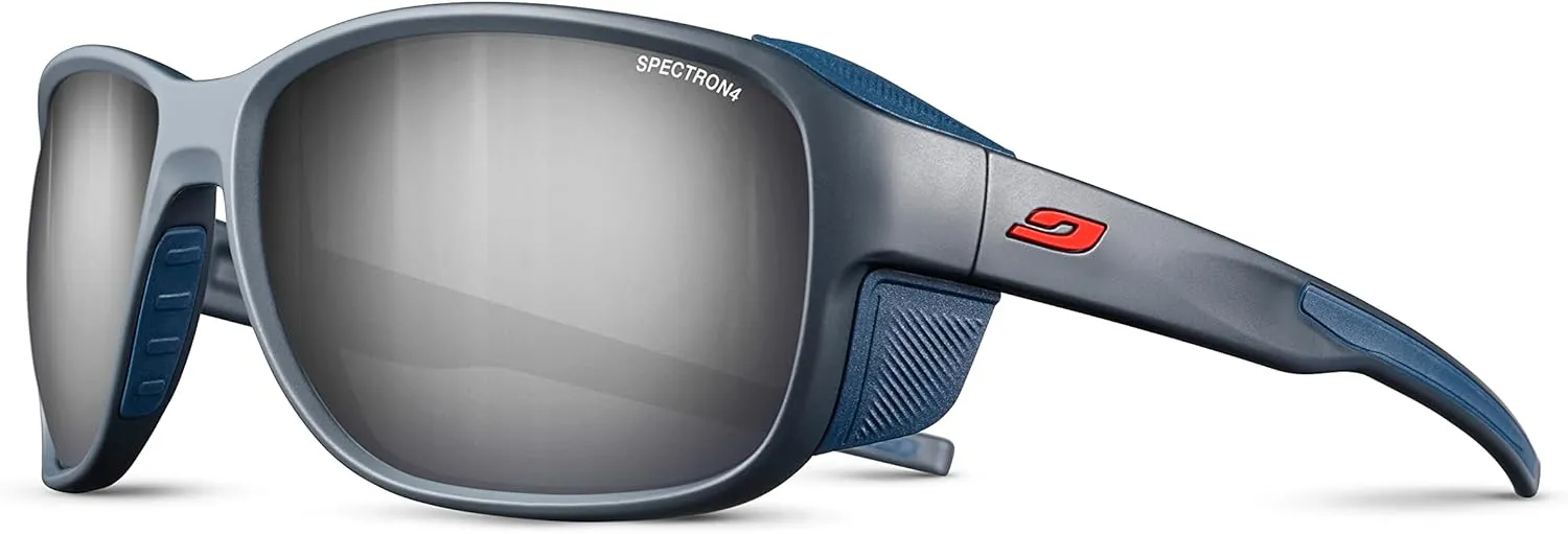 Julbo Montebianco 2 Glacier Sunglasses Men & Women/Photochromic lenses for Mountaineers, Hiking, Skiing & Snow travel 100% UV