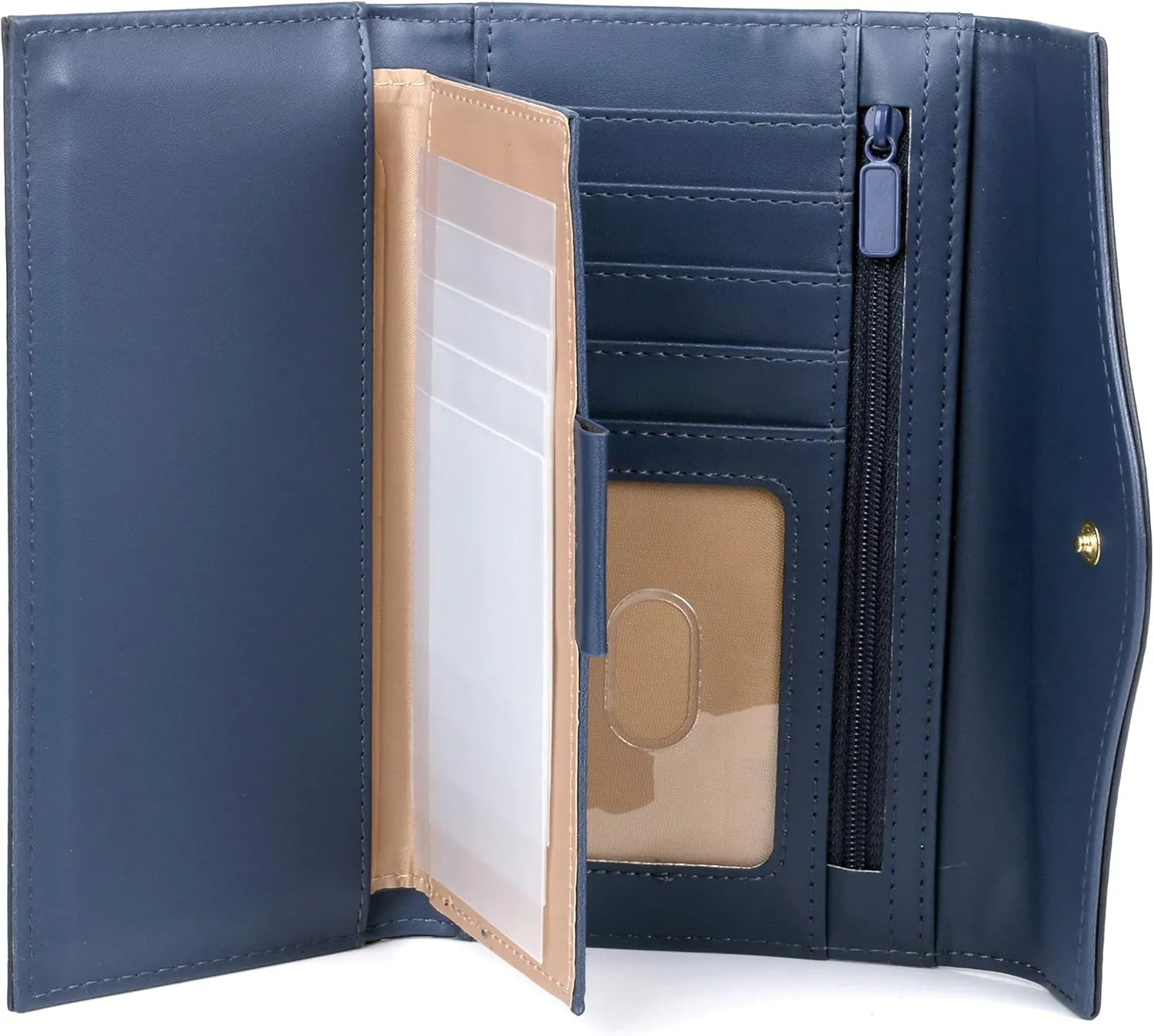 Julia Buxton Heiress Organizer® Clutch Navy