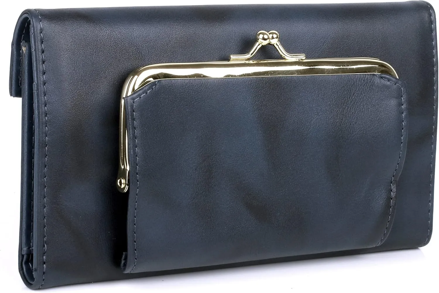 Julia Buxton Heiress Organizer® Clutch Navy