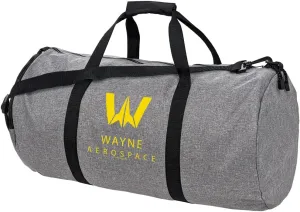 Justice League Movie Wayne Aerospace Lightweight Duffel Bag for Sports and Gym Packable for Travel