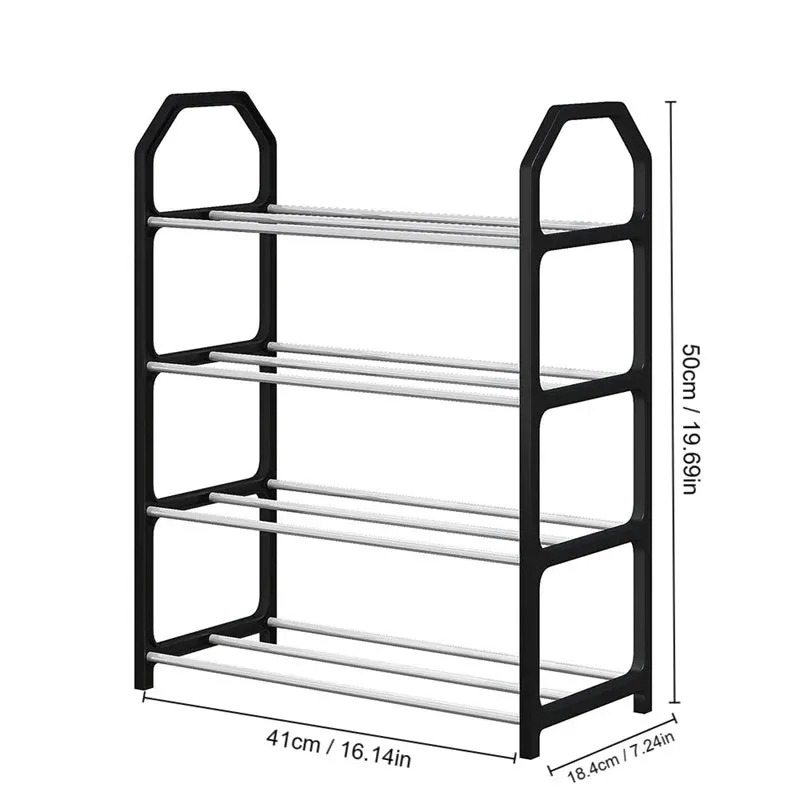 Kicks Keep 4 Tiers Shoe Rack