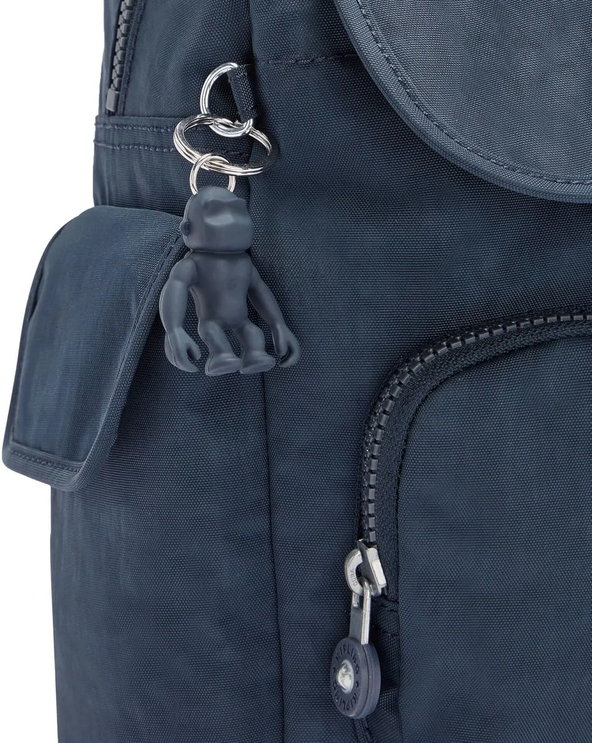 Kipling Women's City Pack MINI Backpacks, Blue Bleu 2, 14x27x29 cm (LxWxH)