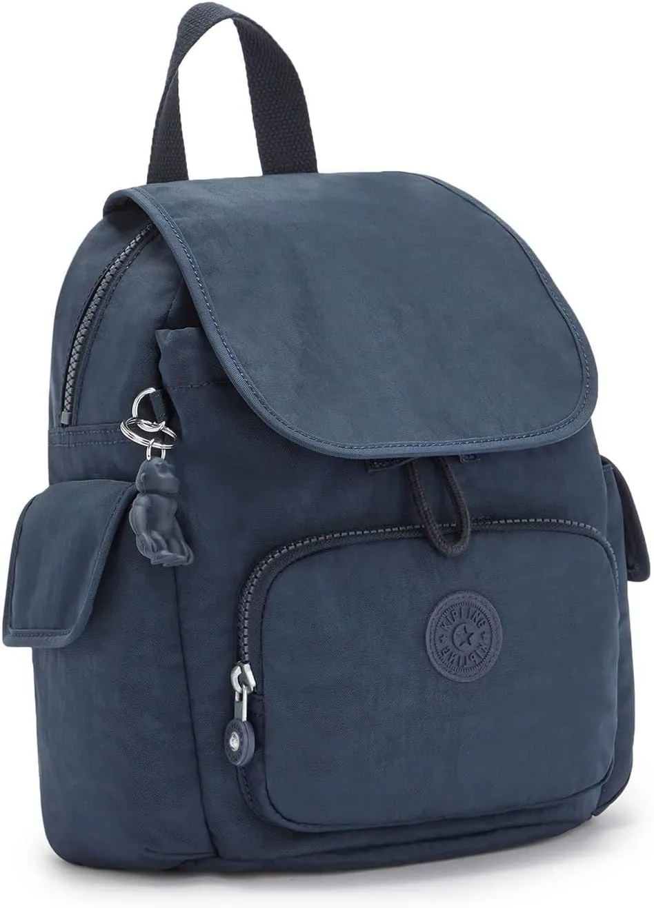 Kipling Women's City Pack MINI Backpacks, Blue Bleu 2, 14x27x29 cm (LxWxH)
