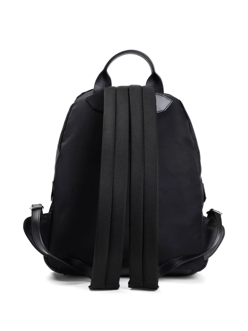 Kiton Logo Leather Backpack