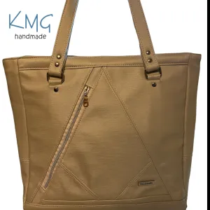 KMGhandmade Original Compass Business Bag - Creamsicle Dream Tote
