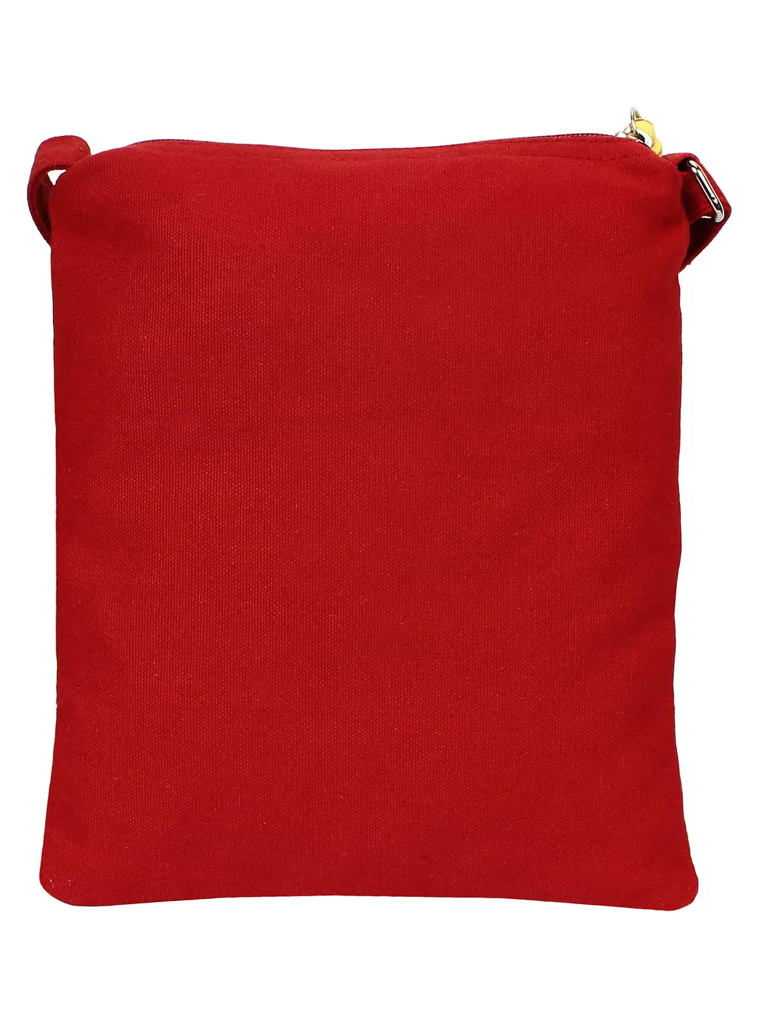 La Borsa Cargo Print Canvas Sling Bag
