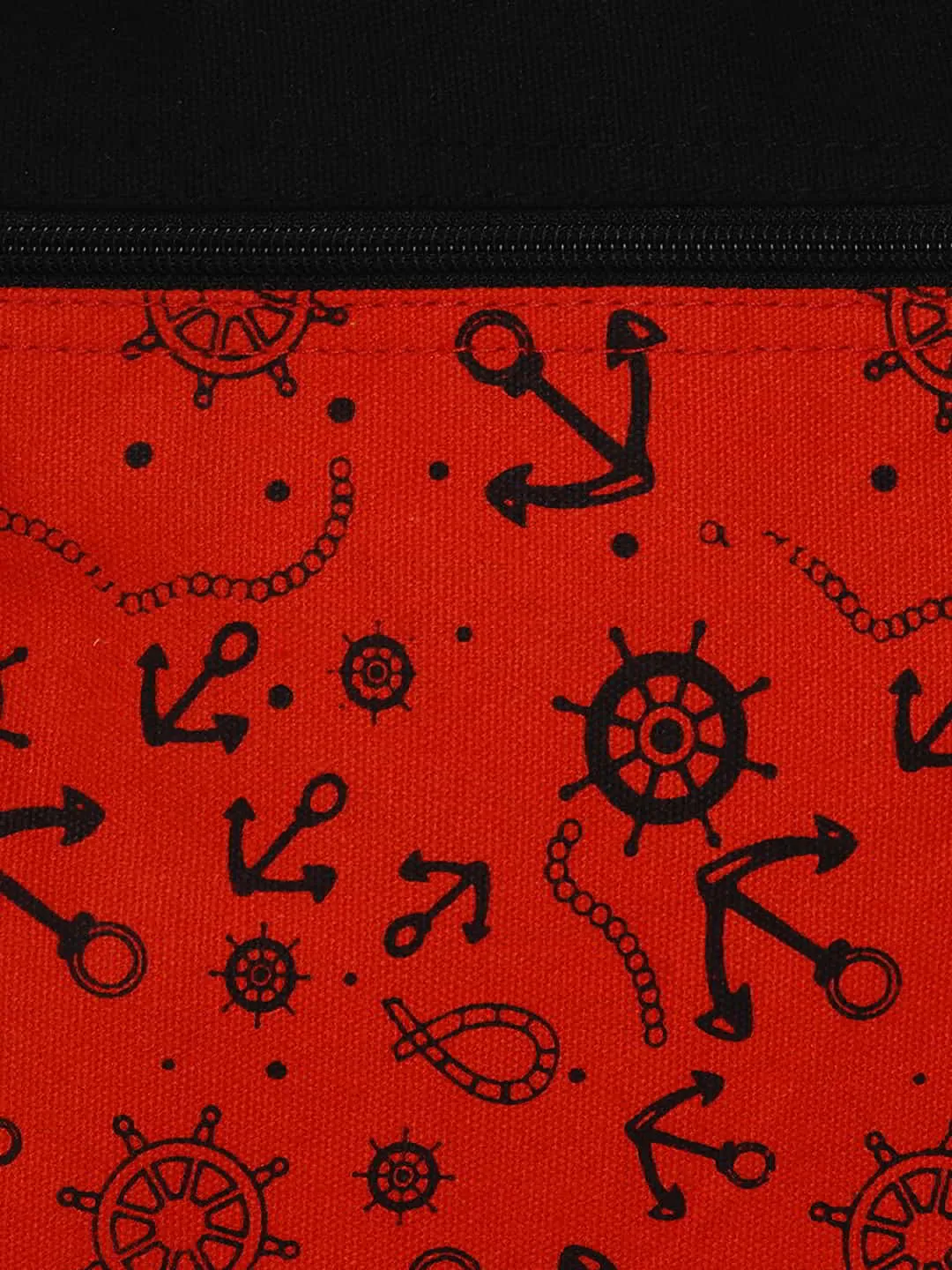 La Borsa Cargo Print Canvas Sling Bag