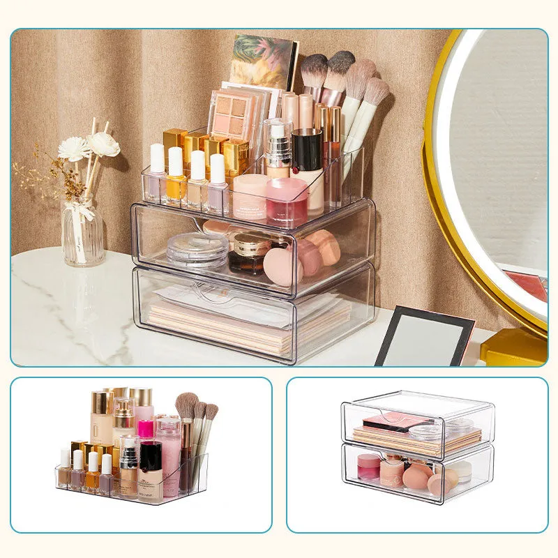 Large Capacity Drawer Transparent Organizer