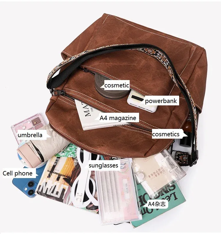 Leather Convertible Backpack Purse