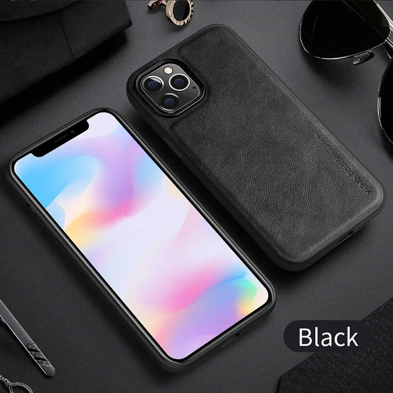 Leather phone case