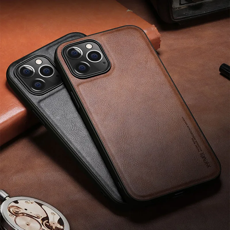 Leather phone case